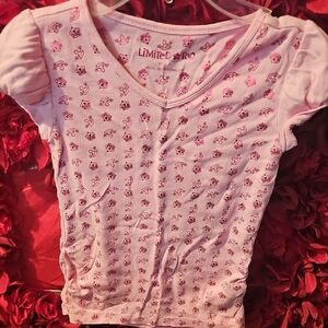Limited Too Pink Kids Shirt